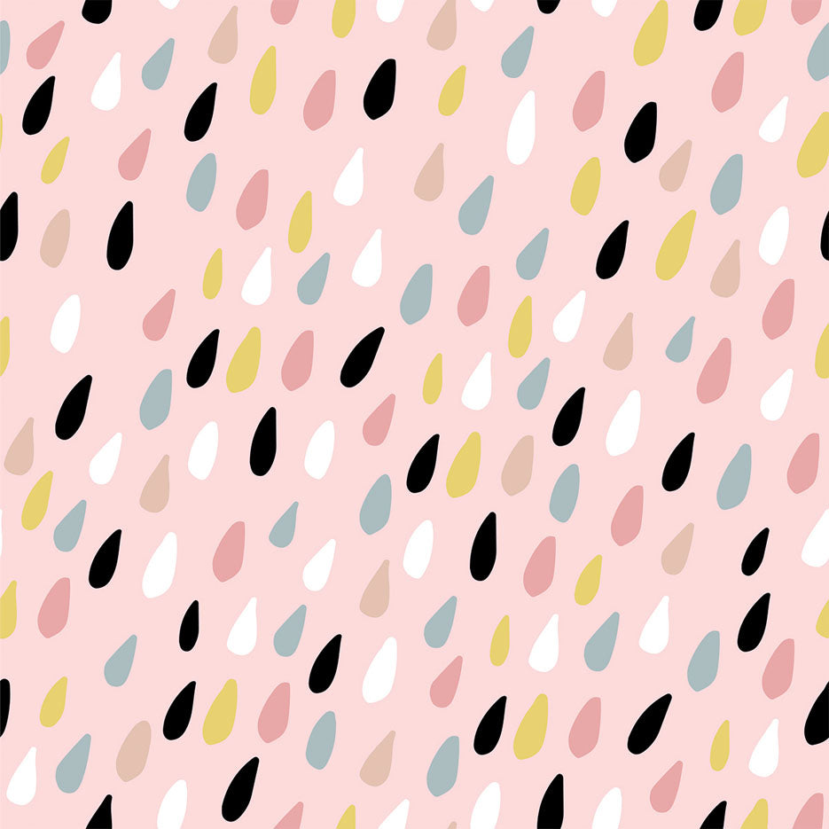 Pink Rain Drops