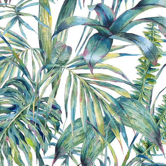 Watercolor Palm Trees